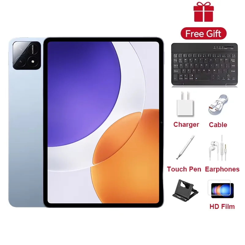 2025 New Original Global Edition Tablet PC Pad 7S Pro Snapdragon 8gen2 Android 14 HD 4K 22GB+2TB 5G Tablet Dual SIM WIFI tablet