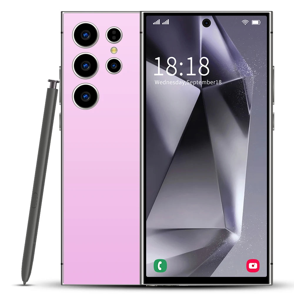 S26 Ultra Tablet PC Original 22GB+2TB Global Edition Smart 5G Dual Card 7800Mah Android 15 Facial Recognition Function Tab CASE