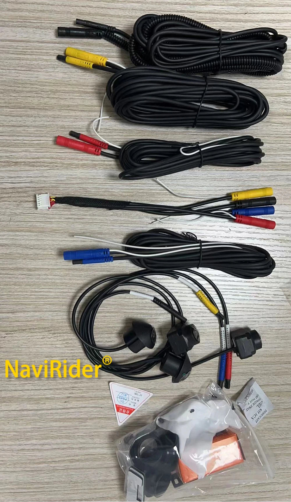 Car 360 Camera 1080p 3D WDR Surround View system 4 Channel DVR Recorder Car Surveillance System AccessoriesAndroid built-in360