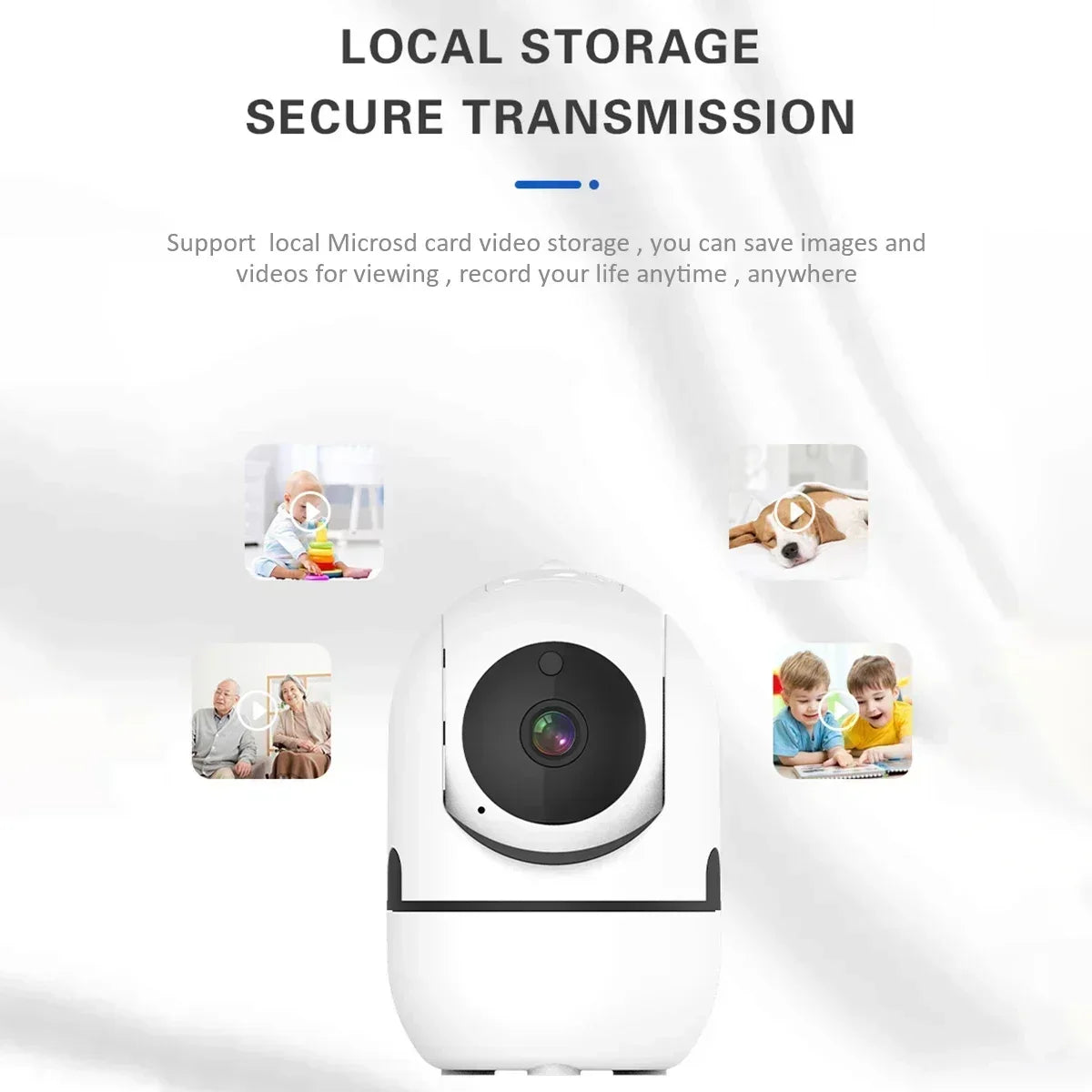 Wifi Camera Baby Monitor Surveillance 1080P CCTV HD Smart Night Vision Intelligent Tracking YsxLite APP Security Mini IP Camera