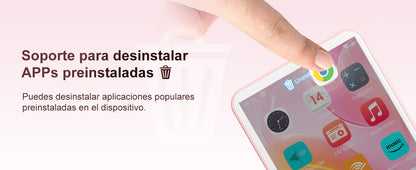 80GB (16GB+64GB) MP3 Player Android 9.0 with Bluetooth and WiFi, 4.0-inch with speakers, FM radio, eBooks, capacity up to 512GB