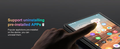 1080P Android 13.0 4.7-inch 96GB (64GB+32GB) MP3/MP4 player with Bluetooth and WiFi, up to 1TB