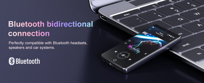 80GB (16+64GB) MP3 player with Bluetooth 5.0 and WiFi, Spotify, Android 13 OS, camera and speakers