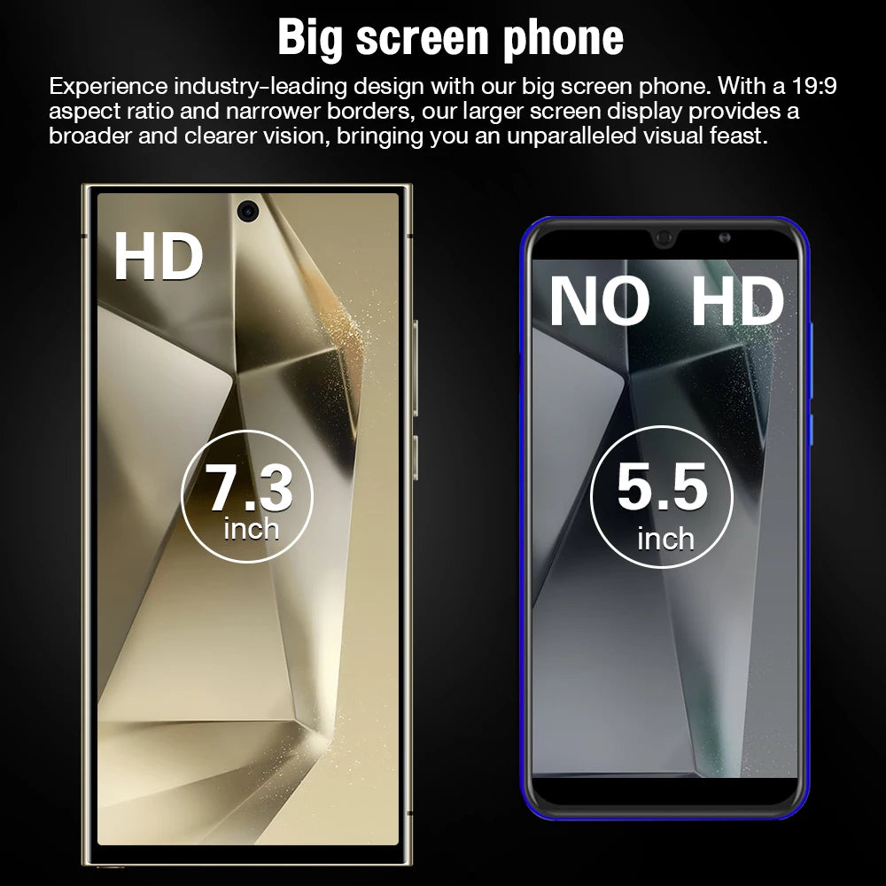 S26 Ultra Tablet PC Original 22GB+2TB Global Edition Smart 5G Dual Card 7800Mah Android 15 Facial Recognition Function Tab CASE