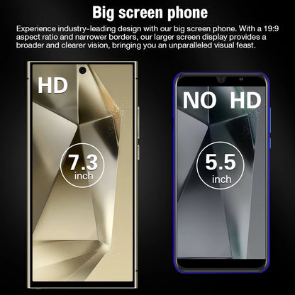 2026 HOT S26 Ultra NEW 7.3HD Global Edition Original Smart Dual Card 7800mAh Battery Facial Recognition Function