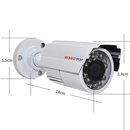 HD 720p/1080p AHD Analog Surveillance Camera Night Vision DVR CCD For Outdoor Indoor Waterproof Home Office CCTV Security Camera