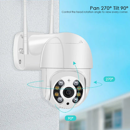 Surveillance Cam iCsee 8MP 4K Wireless PTZ Camera HD 1080P Color Night Vision Wifi IP Camera Outdoor 5MP Ai Auto Tracking CCTV