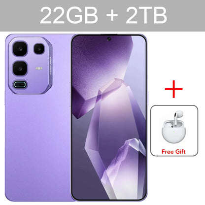 HOT NEW S26 Ultra 7.3HD 2025 HOT Global Edition Original Smart Dual Card 7800mAh Battery Android 15 Facial Recognition Function