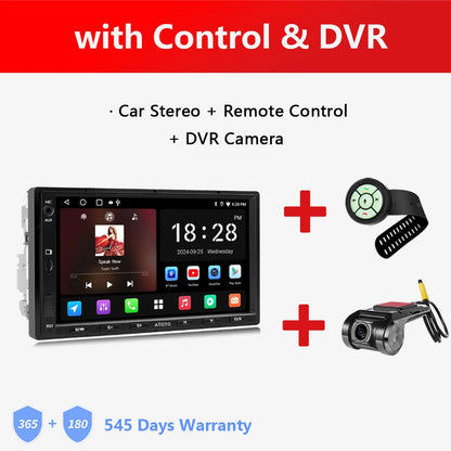 ATOTO Android Double 2 Din Car Stereo 7 inch Automotive Multimedia Player Radio Android Auto Carplay Screen Navigation 2Din A5L