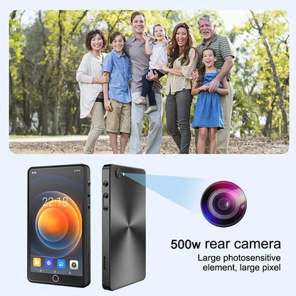 Camera Mp4 Player Bluetooth Wifi Android 16gb Touch Screen Hifi Music Voice Recorder Video Mp3 Player TF Card Speaker Free App