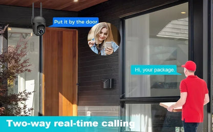 WIFI surveillance camera, 355 degree intercom home security camera, 2.4G home security system, home monitoring security system