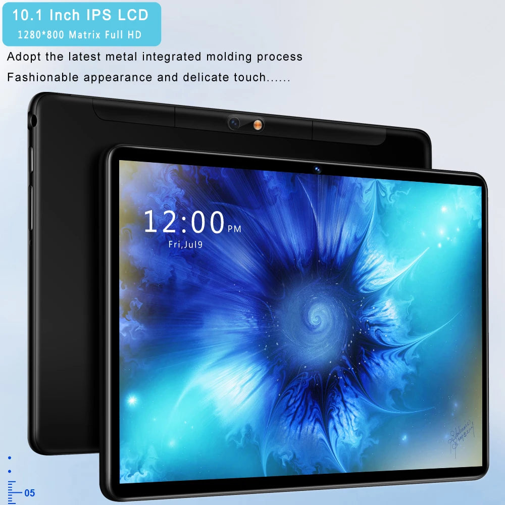 TABLET 10.1 Inch Tablet Android 11 Tablet 6GB RAM 128GB ROM 3G 4G Mobile Phone Call Octa Core 8 CPU AI Speed-up 5000mAh Battery