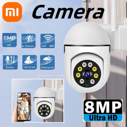 Xiaomi Wireless Security Surveillance PTZ Camera Wifi IP Outdoor 4X Zoom Cameras AI Human Tracking Two-way Audio HD Night Cam