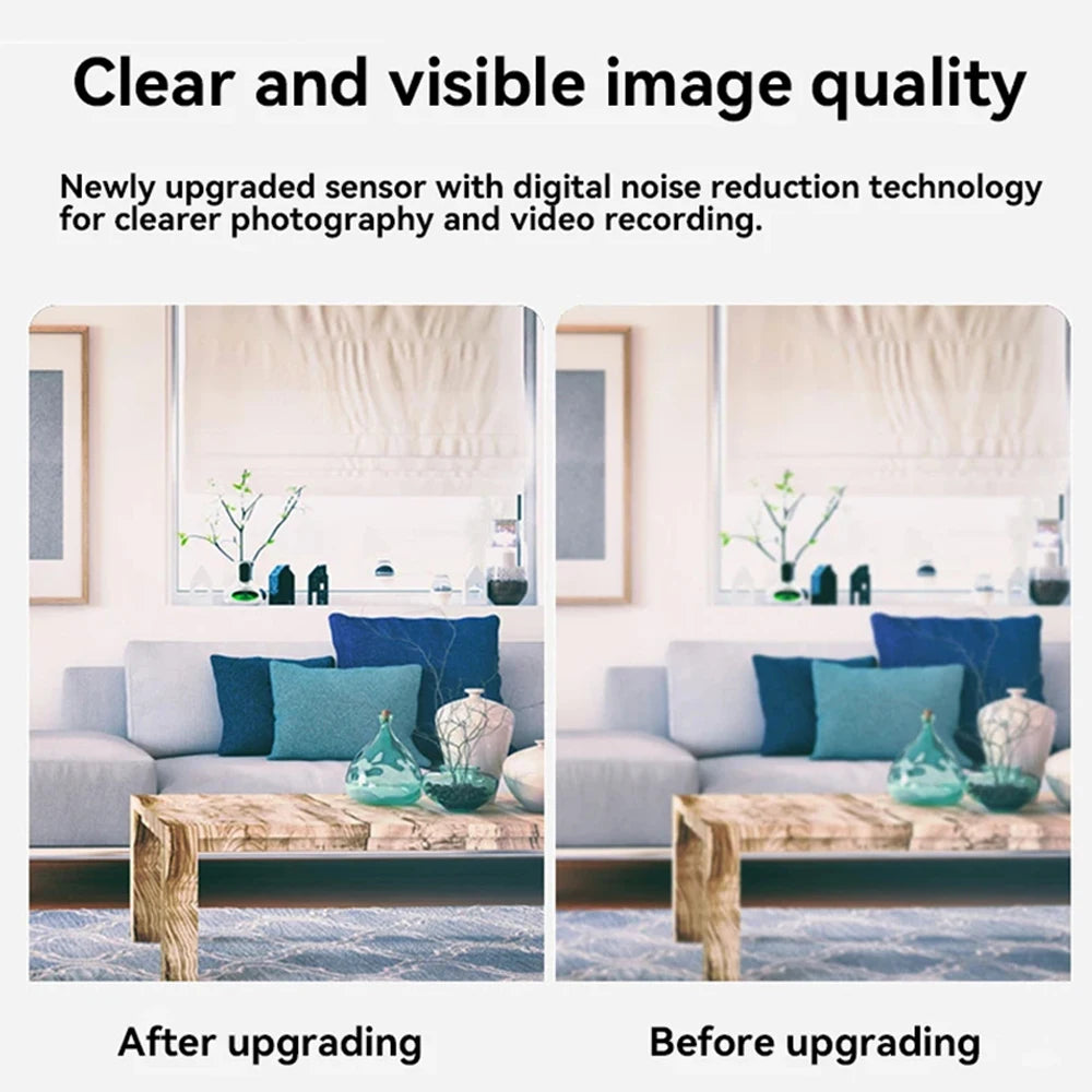 NEW Wireless Smart Surveillance Wifi Mini Camera Home Remote Monitoring High-definition Night Vision  HD Camera For Security