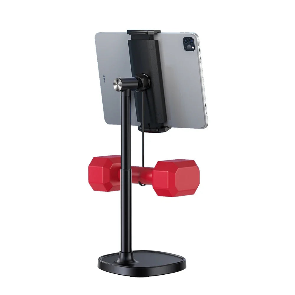 Tablet Stand Portable Aluminum Alloy Phone Tablet Holder for Ipad Phone Stand Adjustable