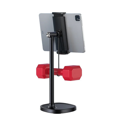 Tablet Stand Portable Aluminum Alloy Phone Tablet Holder for Ipad Phone Stand Adjustable