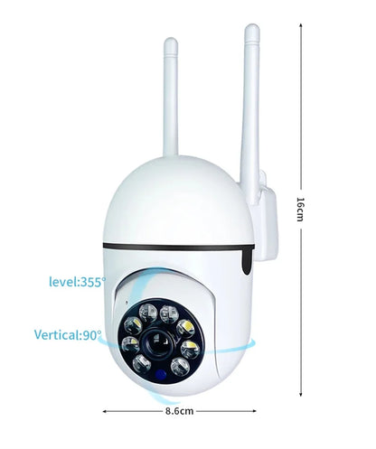 5G Wifi Video Surveillance Camera 5MP CCTV PTZ IP Camera Smart Human Tracking 4X Zoom Night Vision Full Color Outdoor Waterproof