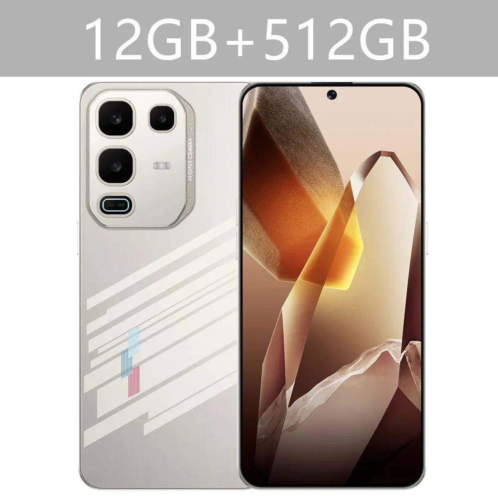 HOT NEW S26 Ultra 7.3HD 2025 HOT Global Edition Original Smart Dual Card 7800mAh Battery Android 15 Facial Recognition Function