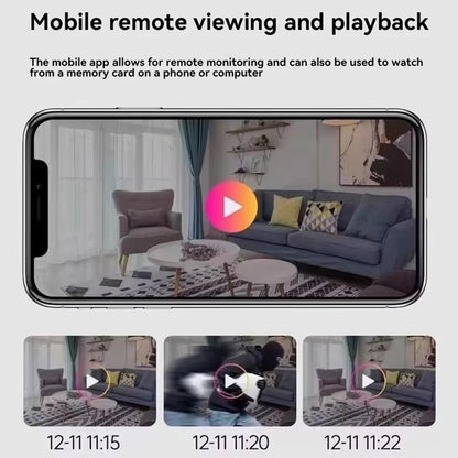 NEW Wireless Smart Surveillance Wifi Mini Camera Home Remote Monitoring High-definition Night Vision  HD Camera For Security