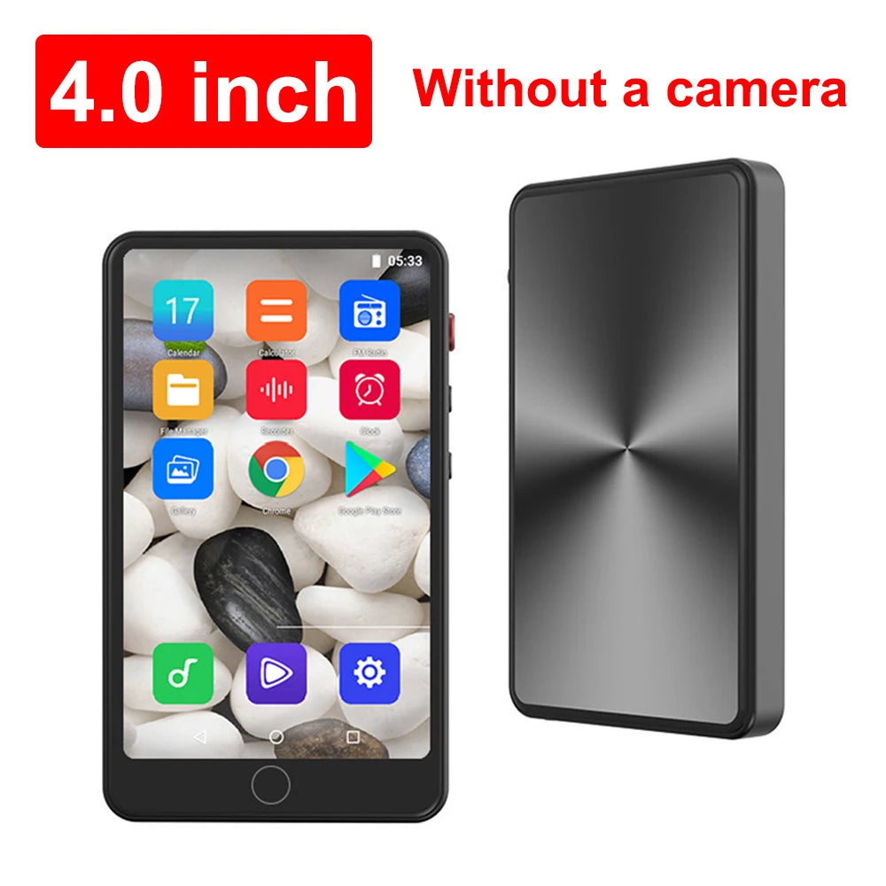 Camera Mp4 Player Bluetooth Wifi Android 16gb Touch Screen Hifi Music Voice Recorder Video Mp3 Player TF Card Speaker Free App