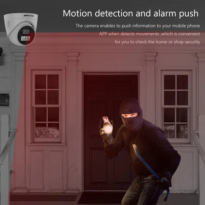 720P Analog Security Camera Surveillance CCTV Camera Outdoor Weatherproof,Infrared Night Vision,Motion Detection for Analog DVR