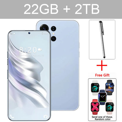 NEW S26 Ultra HOT Original 7.3inch Intelligent 5G Dual Card Dual Standby Android 14 System Cheap Global Version 7800mAh Battery