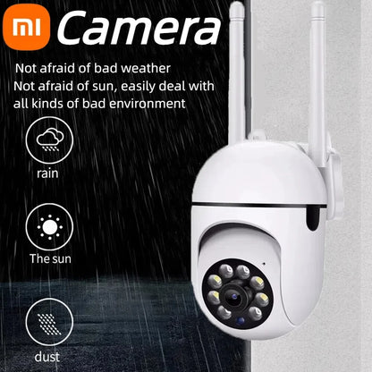 Xiaomi Wireless Security Surveillance PTZ Camera Wifi IP Outdoor 4X Zoom Cameras AI Human Tracking Two-way Audio HD Night Cam