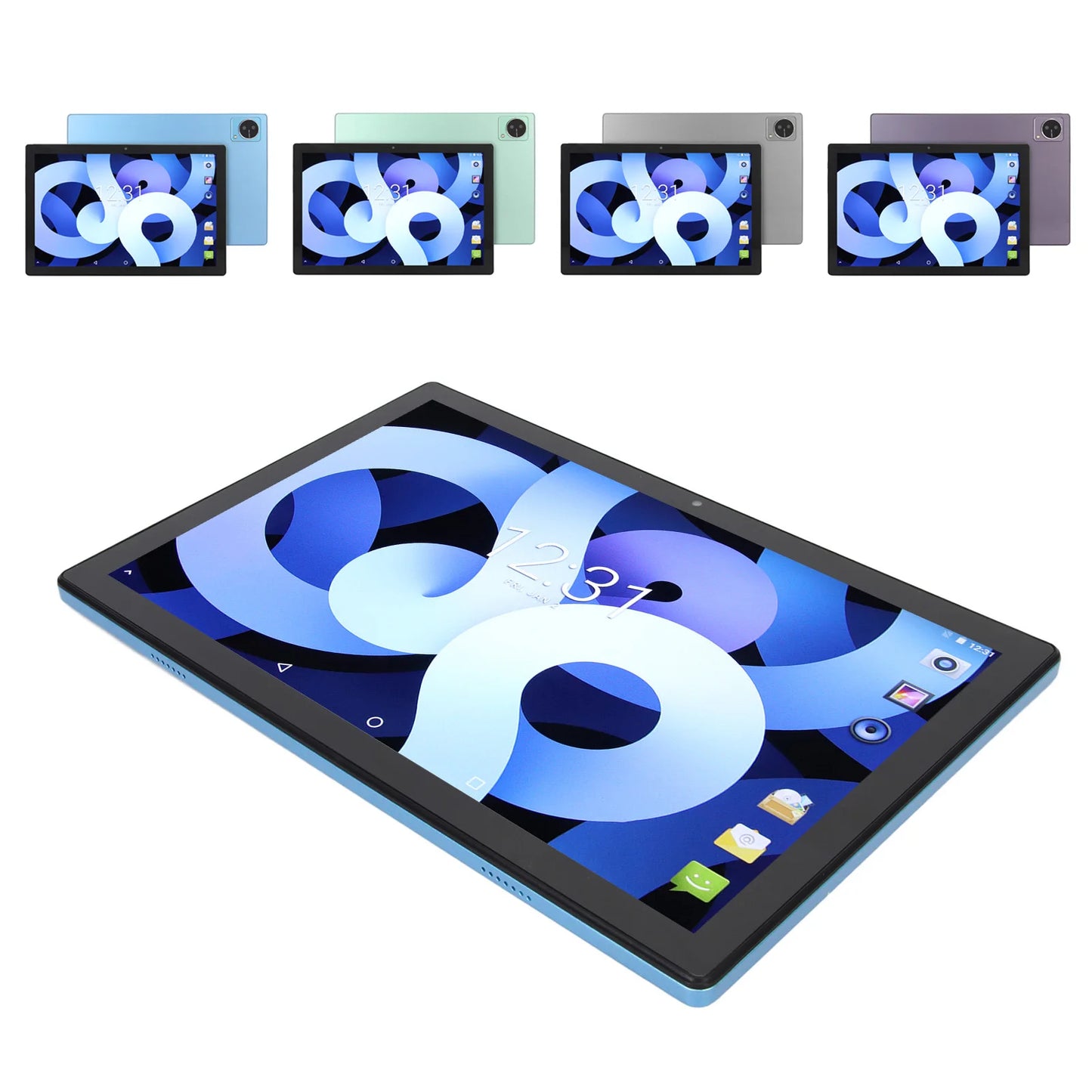 10.1 Inch Tablet 8GB  128GB ROM Octa  7000mAh Dual Camera 5G WiFi  Tablet for Home School Business Tablet HD Tablet