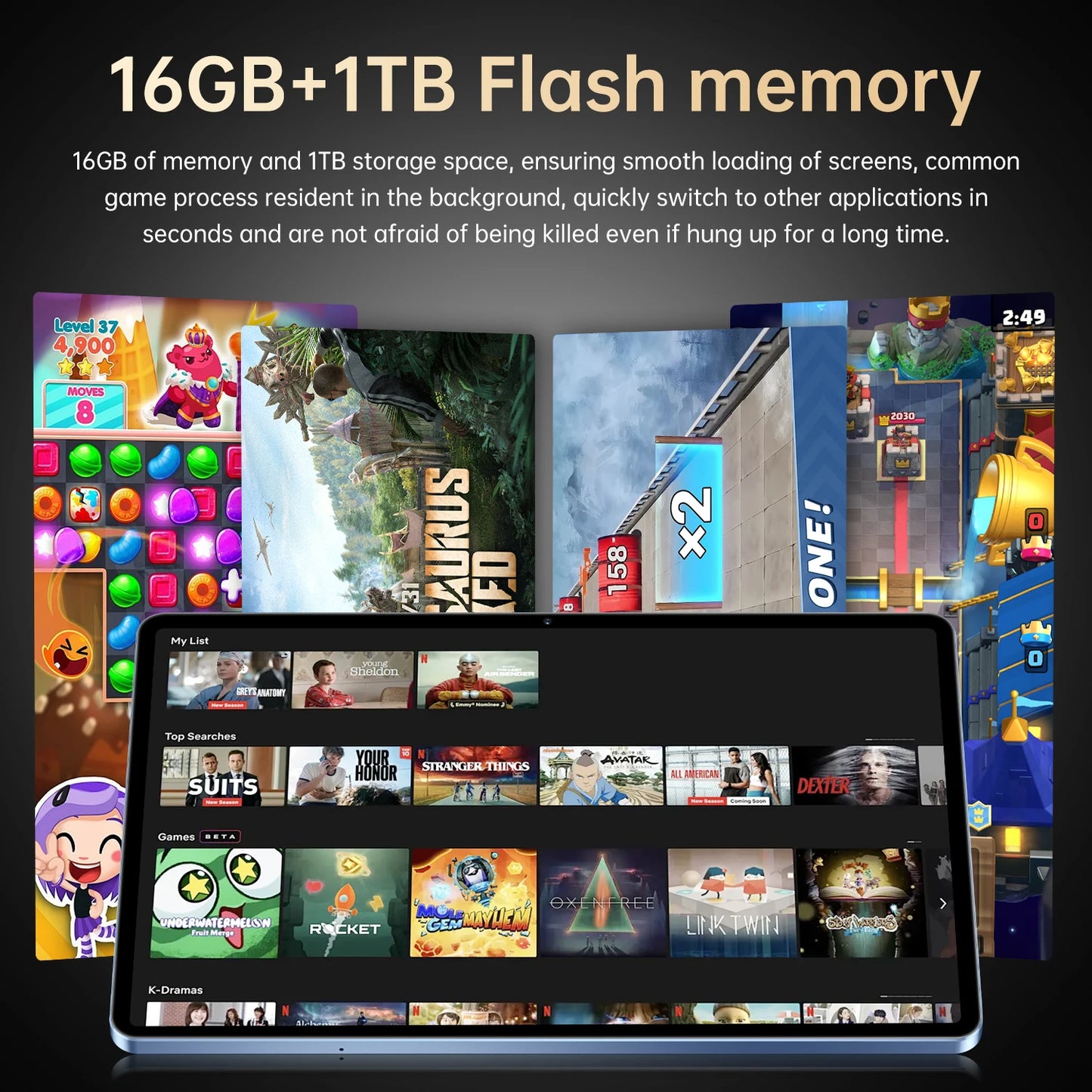 2025 NEW Pad S25 Ultra Original Global Version 10.1inch Tablet PC Android 15 Snapdragon8 22GB 2TB Dual SIM WIFI 5G GPS WIFI Kids