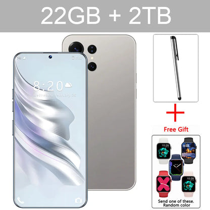 NEW S26 Ultra HOT Original 7.3inch Intelligent 5G Dual Card Dual Standby Android 14 System Cheap Global Version 7800mAh Battery