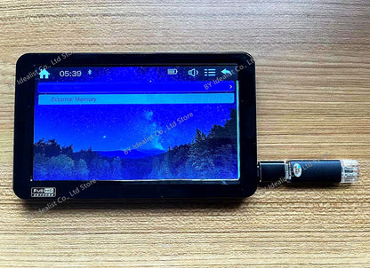 7.1 inch Bluetooth Mp4 Player 64gb Touch Screen Hifi Music Usb Type-c Mp4 Video Player Support TF Card Speaker 6500mAh Battery