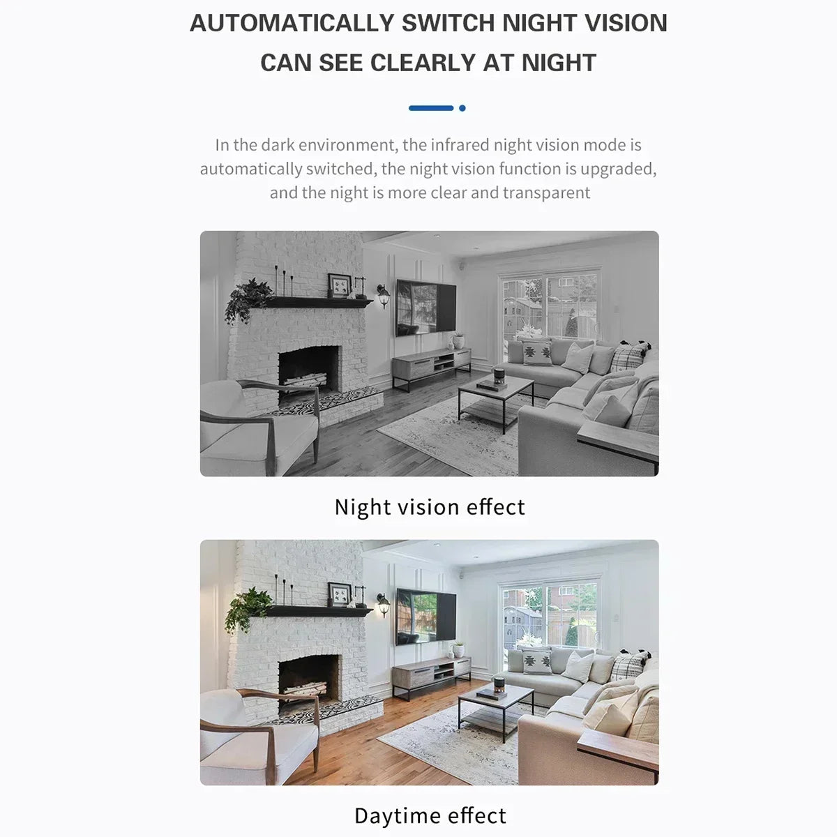 Wifi Camera Baby Monitor Surveillance 1080P CCTV HD Smart Night Vision Intelligent Tracking YsxLite APP Security Mini IP Camera