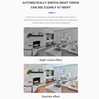 Wifi Camera Baby Monitor Surveillance 1080P CCTV HD Smart Night Vision Intelligent Tracking YsxLite APP Security Mini IP Camera