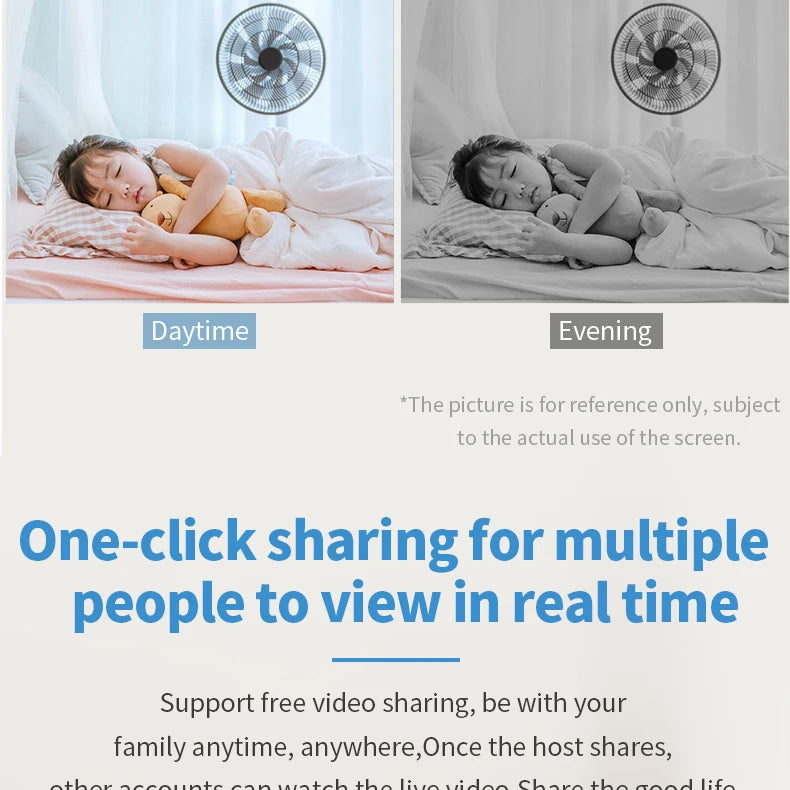 WiFi Surveillance Camera Indoor Home Security Baby Monitor V380 HD Smart Cat Wireless Camera Automatic Tracking Two-way Audio