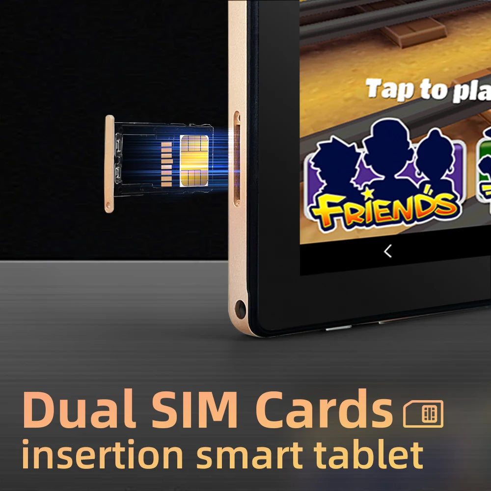 Tablet Computer 10.1 inches Android 15 (RAM12GB+ROM512GB) HD Dual Card Tablet Computer Learning Office Entertainment For Xiaomi