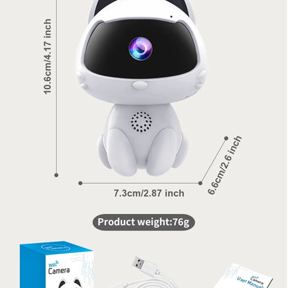 WiFi Surveillance Camera Indoor Home Security Baby Monitor V380 HD Smart Cat Wireless Camera Automatic Tracking Two-way Audio