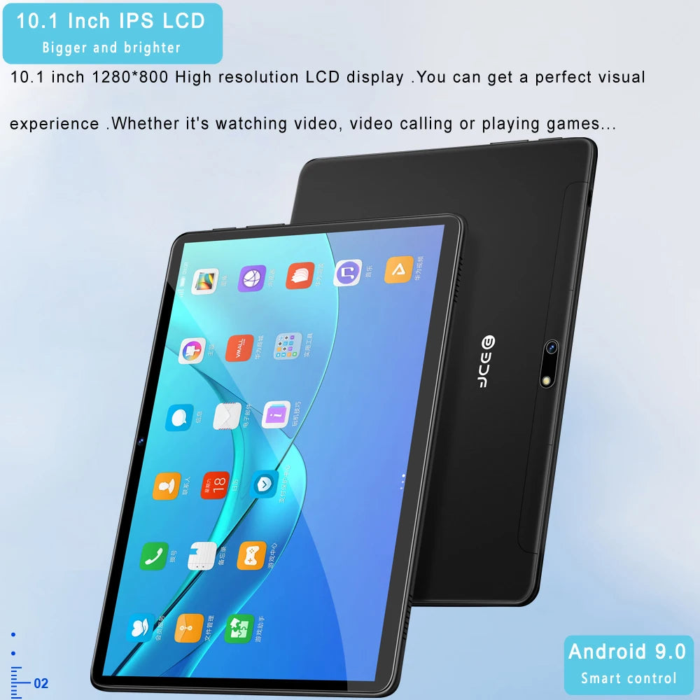 TABLET 10.1 Inch Tablet Android 11 Tablet 6GB RAM 128GB ROM 3G 4G Mobile Phone Call Octa Core 8 CPU AI Speed-up 5000mAh Battery