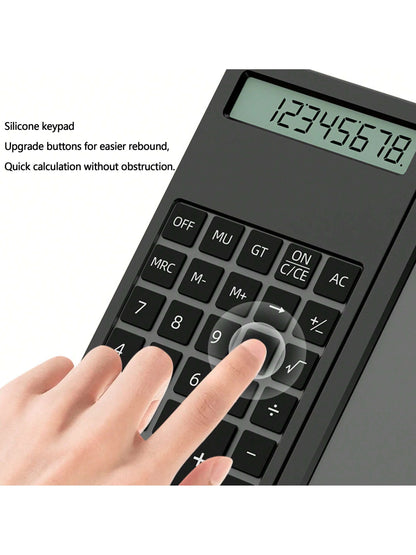 Advanced tablet calculator with LCD touch screen and stylus-as office tools or school supplies, stylish appearance,