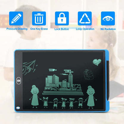 Graphic Tablet Drawing Tablet 12 Inch Lcd Writing Tablet LED Light Drawing Pad Digital Board Electronic Smart Notebook