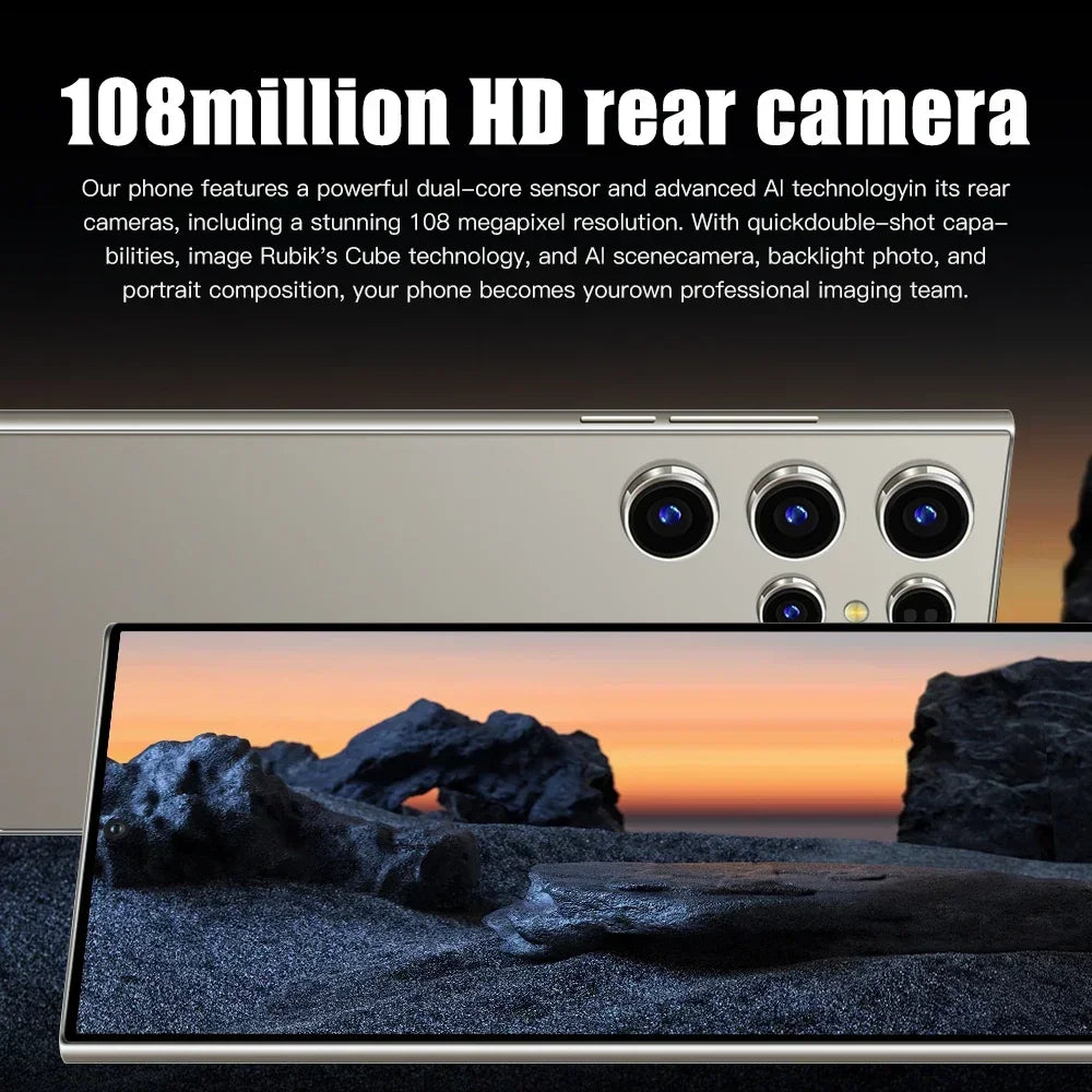 2025 HOT S26 Ultra 5G 22GB 2TB original intelligent 5G dual card dual standby Android 14 system global version 8000mAh battery