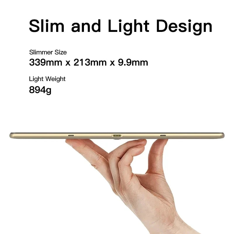 Large Screen 14.1 Inch Tablet Pc Android 12 tablet 12+256GB Phone Call Bluetooth 5G WiFi Pad For Educational/Sheet music/Kitchen