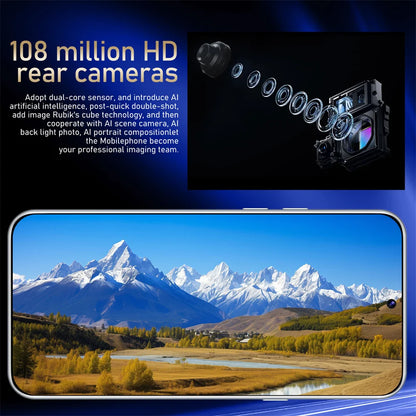 NEW S26 Ultra HOT Original 7.3inch Intelligent 5G Dual Card Dual Standby Android 14 System Cheap Global Version 7800mAh Battery