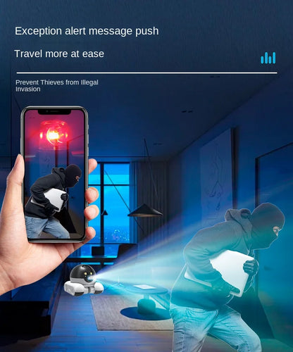 Pet Surveillance Camera | 360° Robot Camera,Baby Pet Camera, Bidirectional Dialogue,Motion Detection,Dog/Cat/Baby/Elderly