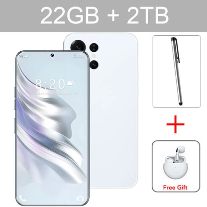 2026 NEW S26 Ultra Original 7.3HD Cheap Intelligent 5G Dual Card Dual Standby Android 14 System Global Version 7800mAh Battery