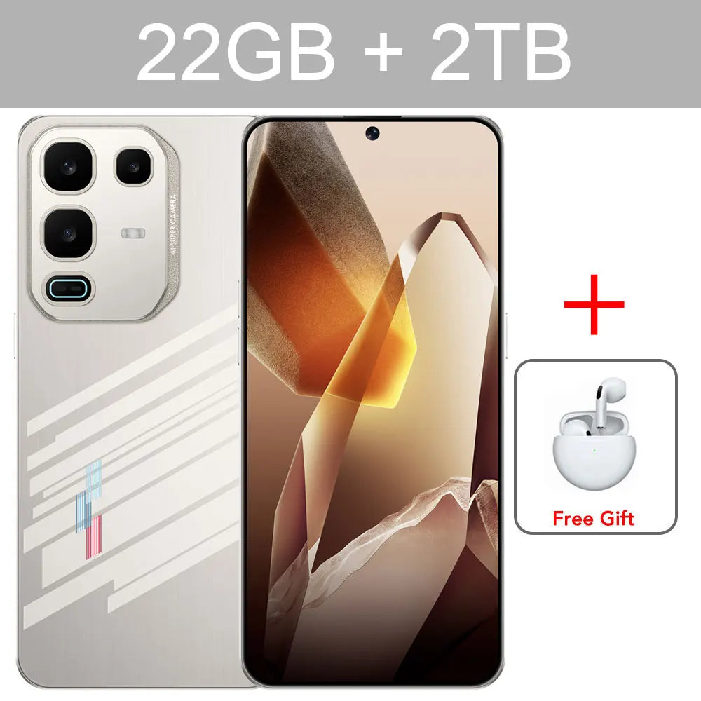 HOT NEW S26 Ultra 7.3HD 2025 HOT Global Edition Original Smart Dual Card 7800mAh Battery Android 15 Facial Recognition Function