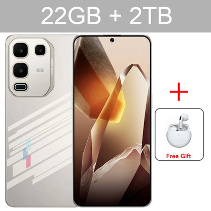 HOT NEW S26 Ultra 7.3HD 2025 HOT Global Edition Original Smart Dual Card 7800mAh Battery Android 15 Facial Recognition Function