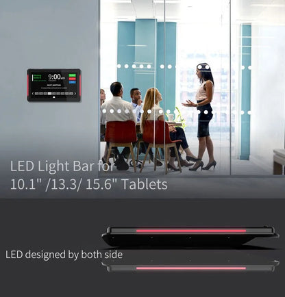10.1inch Lcd Touch Screen Conference System Capacitive Touch Android Tablet with LED Light Bar