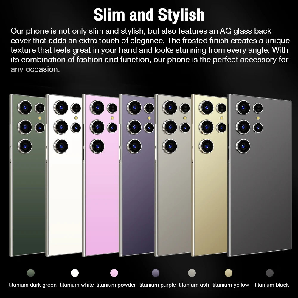 S26 Ultra Tablet PC Original 22GB+2TB Global Edition Smart 5G Dual Card 7800Mah Android 15 Facial Recognition Function Tab CASE