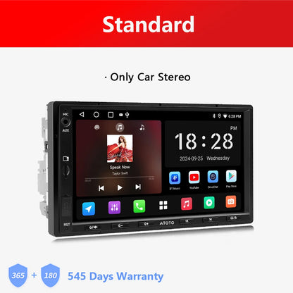 ATOTO Android Double 2 Din Car Stereo 7 inch Automotive Multimedia Player Radio Android Auto Carplay Screen Navigation 2Din A5L