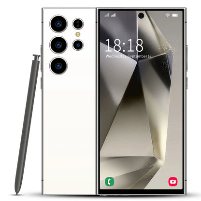 S26 Ultra Tablet PC Original 22GB+2TB Global Edition Smart 5G Dual Card 7800Mah Android 15 Facial Recognition Function Tab CASE